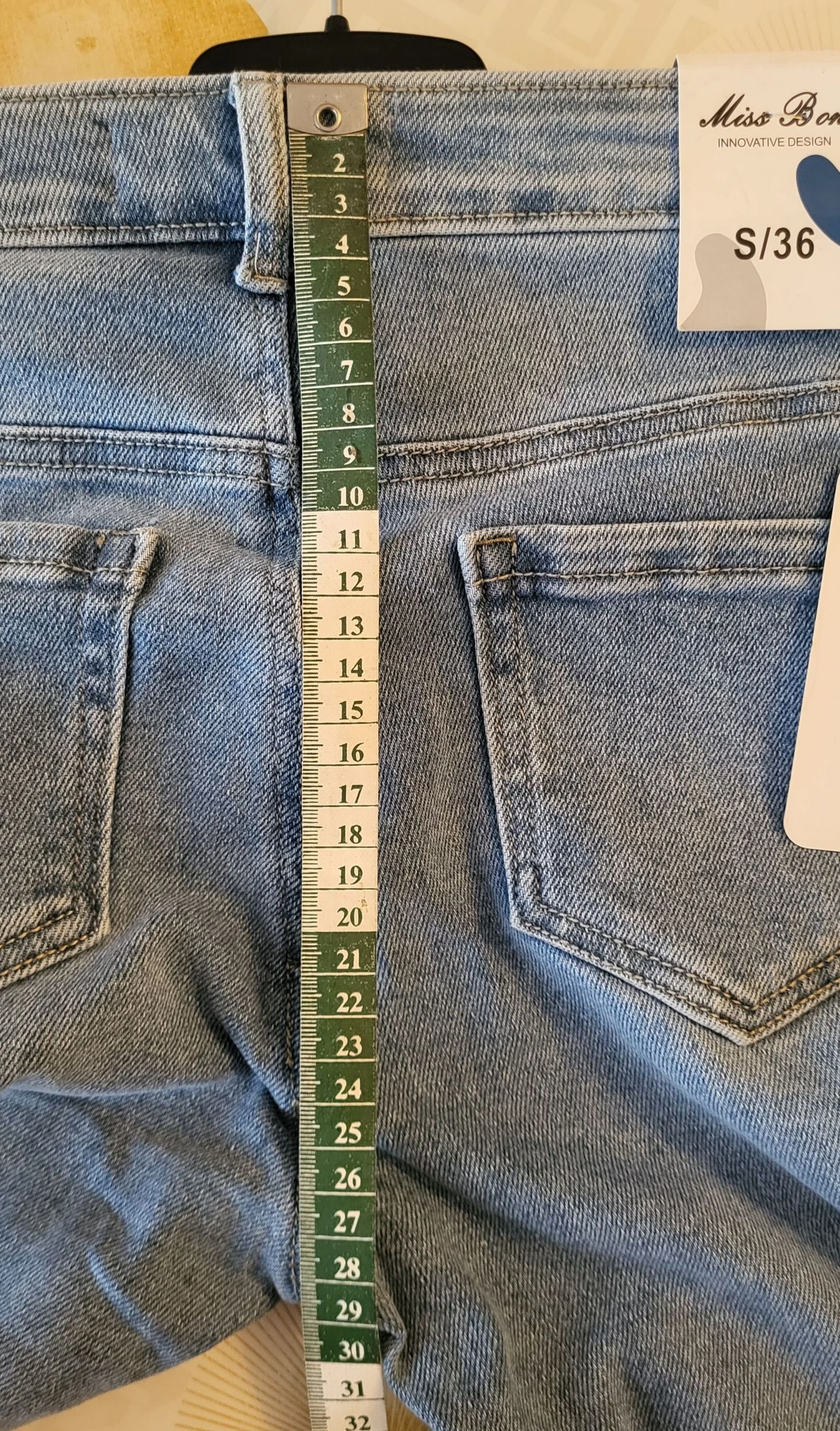 Miss Bon Jean TS/TFr36 - Azul - Corte Slim - Novo com Etiqueta – photo 12